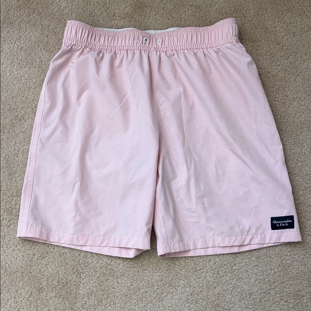 Abercrombie & Fitch Light Pink Swim Shorts